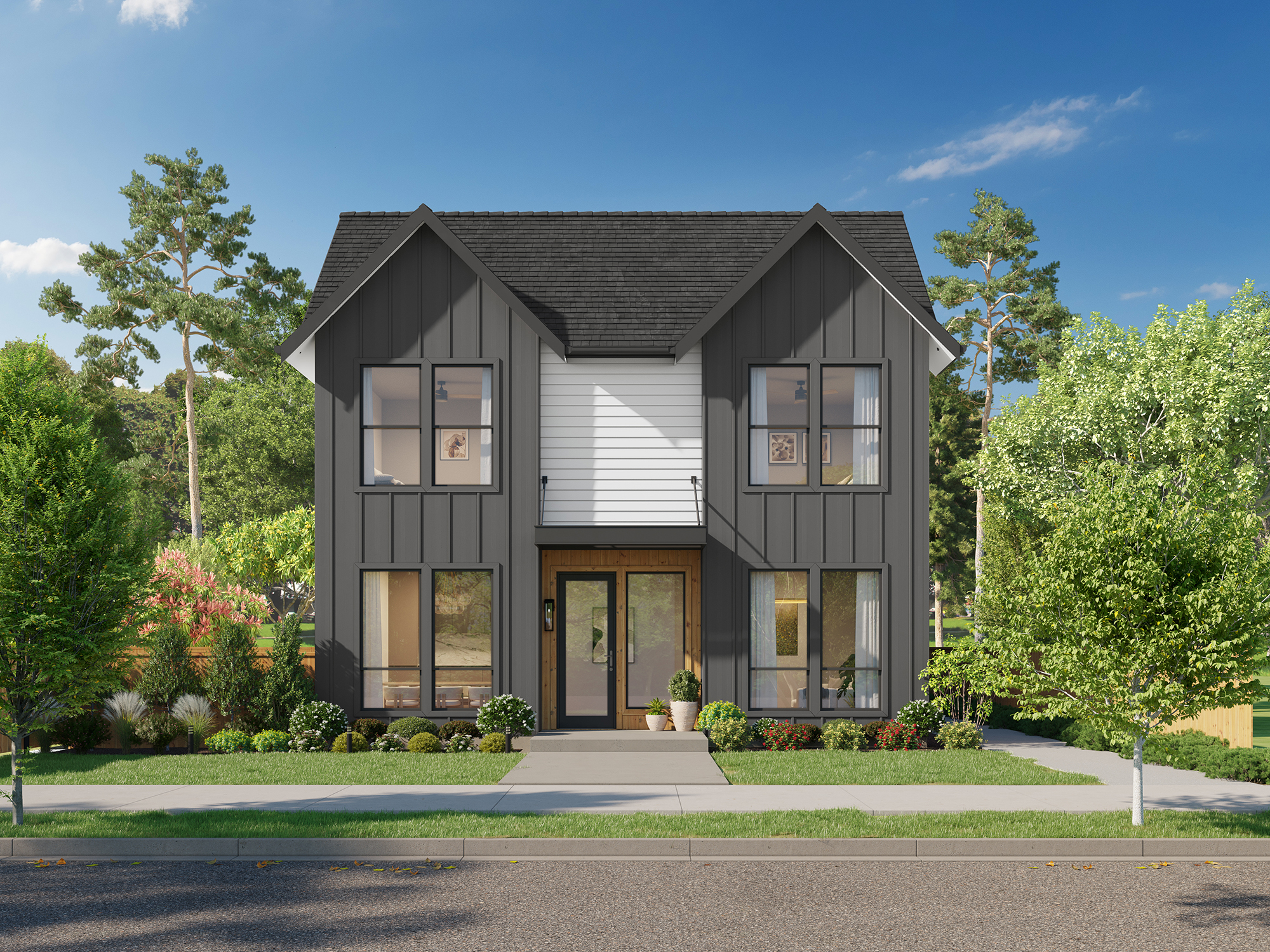 SW 47th Garden Home Front Metal Awning Final